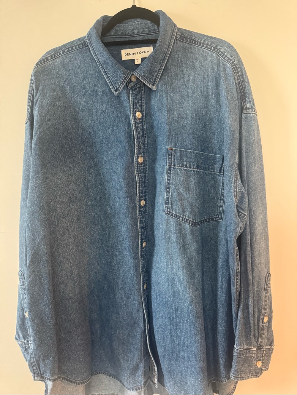 Aritzia Denim Forum The '80s Comfy Denim Shirt